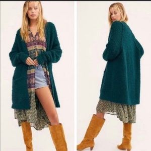 Free People Once In A Lifetime Cardigan S Open